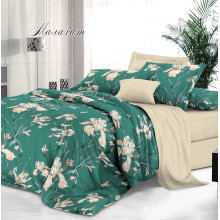 Постельное белье 1,5сп сатин Малахит