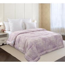 Одеяло евро (220х200 см) сатин Овечья шерсть всесезонное (импульс ОИ)