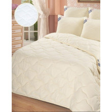 Одеяло евро (200х215 см) Микрофибра + Овечья шерсть облегченное