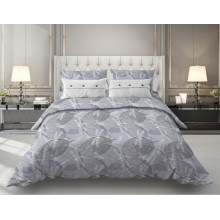 Постельное белье 1,5сп бязь Стрекозы серо-бежевый