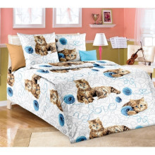 Наволочки 50х70 бязь (2 шт) на клапане Цап-царап основа