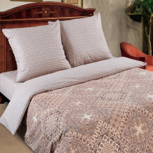 Постельное белье 1,5 сп/рез. простыня 140х200 поплин Италия