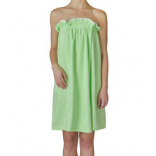 Махровое парэо для бани женское Салатовый Махровое парэо для бани женское Салатовый