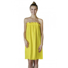 Махровое парэо для бани женское Лимонный Махровое парэо для бани женское Лимонный