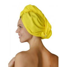 Махровая чалма женская Лимонный Махровая чалма женская Лимонный