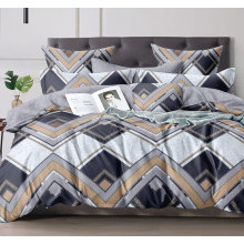 Наволочки 70х70 поплин (2шт) на клапане Ромбы