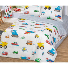 Детское белье 1.5 сп бязь Моторчик