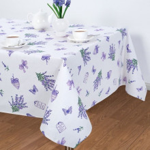 Скатерть 120х145 рогожка Сиреневая дымка