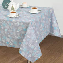 Скатерть 260х145 см рогожка Льдинка