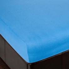 Простыня 160х200 на резинке трикотажная Ирис