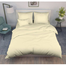 Пододеяльник евро 200х220 см поплин однотонный Шампань