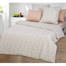 Пододеяльник 175х215 см трикотаж Завиток капучино Пододеяльник 175х215 см трикотаж Завиток капучино