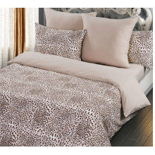 Пододеяльник 205х215 см трикотаж Леопард