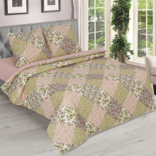 Постельное белье зима-лето 1,5 сп. поплин Мадлен