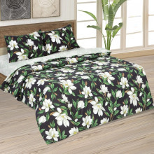 Постельное белье семейное поплин (нав. 50х70) Фелиция