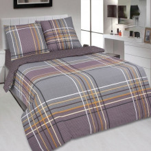 Постельное белье 1,5сп. поплин Джентльмен