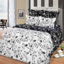 Постельное белье 1,5сп сатин Жемчуг (коробка)