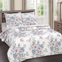 Постельное белье зима-лето 1,5 сп. поплин Саломея